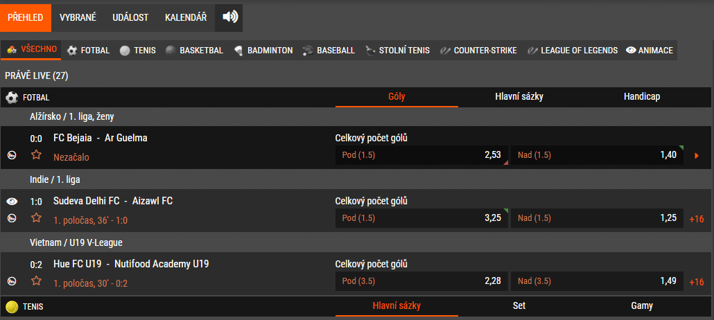Sázení na sport synottip aplikace synottip